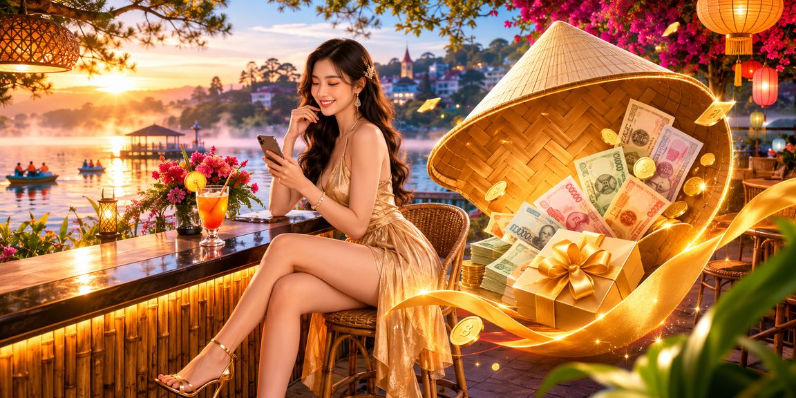 Khung cảnh thưởng tiền thưởng cashback tại Đà Lạt